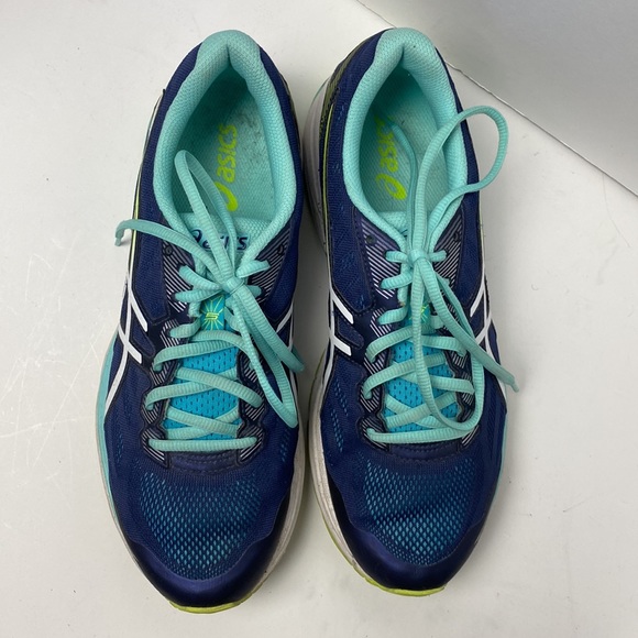 Asics Women's GT-1000 Blue Sneakers Size 11 T6A8N - Picture 5 of 9